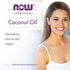 NOW Foods Solutions Liquid Coconut Oil, Light and Nourishing, 16-Ounce