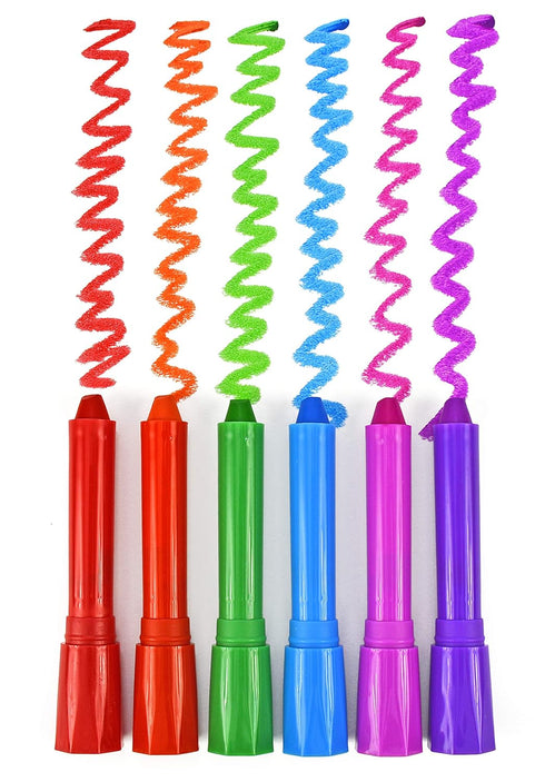 The Pencil Grip Hair Coloring Chalk, Set of 6 Colors