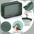 Weewooday 4 Pcs Mesh Makeup Bag - Travel Toiletry Bag Pouch with Zipper, Mini Portable Cosmetic Bag for Daily