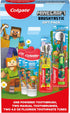 Colgate Kids Minecraft Toothbrush and Kids Toothpaste Gift Set, Includes Minecraft-Themed Battery