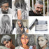SOVONCARE Sliver Gray Temporary Hair Color Wax, Washable Gray Hair Dye for Men & Women, 4.23 oz
