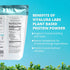 Plant-Based Protein Powder – Vegan Protein from Pea, Rice & Pumpkin, No Added Sugar, Tiramisu - 15 Servings