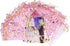 100PCS Heart Printed Organza Bags - Gift Jewelry Candy Bags for Wedding Valentine's Day 5x7Inch