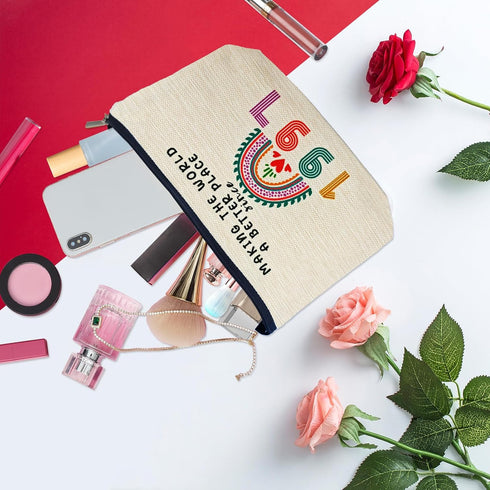 27th Birthday Gifts for Her, Makeup Bags, 1997 Anniversary Gift Ideas for Women, Christmas Cosmetic Bag