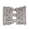 LOVEF Easy Combs Double Stretching Combs, New Hair Accessory for Popular Hairstyles in Round Beads (White)