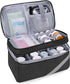 Trunab Medicine Storage and Organizer Bag Empty, Pill Bottle Organizer with Portable
