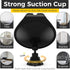 HONEYBULL Fogless Shower Mirror for Shaving, Suction Razor Holder, Small Bathroom Accessories