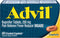 Advil Pain Reliever and Fever Reducer, Ibuprofen 200mg for Headache, Backache, and Joint Pain Relief - 50 Caplets