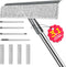 TidyTale Window Squeegee for Home, Window Cleaner Tool with Extension Pole, Squeegee for