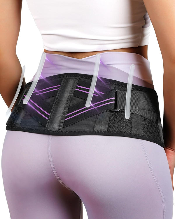 SI Belt for Women with Extra Support Stays, Sacroiliac Belt for SI Joints Pain Relief, 360° Anti-slip