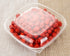 GOLDEN APPLE Disposable Plastic Serving Square Bowls with Lids, 80oz, 5 Sets, Large Clear Salad Containers