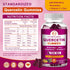 (2 Pack) Quercetin Gummies with Bromelain - Elderberry, Zinc, and Vitamin C, Chewable Quercetin 1000 mg Supplement for