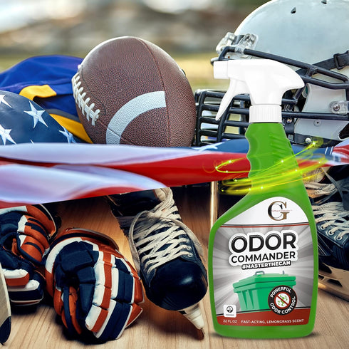 Odor Commander Odor Control Spray Bottle, 22 Ounces, Lemongrass Scent