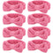 Ondder 8 Pcs Spa Headband Makeup Headband, Fuzzy Terry Cloth Face Wash Headband for Women