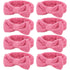 Ondder 8 Pcs Spa Headband Makeup Headband, Fuzzy Terry Cloth Face Wash Headband for Women