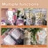 SumDirect 50Pcs Matte Frosted Zipper Resealable Stand Up Drink Bags, 4.3x6.7inches - Snack Food Tea Packing Drinking