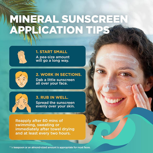 STREAM 2 SEA SPF 30 Biodegradable Mineral Sunscreen, 3 Fl oz Non-Greasy and Moisturizing