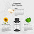 Naturalis Hyaluronic Acid 200mg, Ultra Low Molecular Weight with Collagen, Biotin, Selenium & Vitamin E for Hair, Skin,