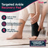 Magic Gel Ankle Ice Pack Wrap - Reusable Hot or Cold Wrap for Injuries, Soft Flexible Compression for Ankles, Foot,