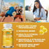 Extra Strength 4-in-1 Calcium + Vitamin D3 + K2 + B12 Supplement Complex for Bone and Immune Health, 120 Softgels, 60 Day Supply
