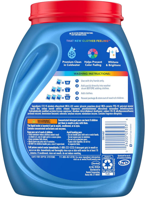 Persil Ultra Pacs Original Everyday Clean Laundry Detergent, 100 Count