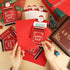 Sereliy 12 Sets Holiday Money Christmas Cards with Envelopes, Christmas Gift Card Holder for Money, Xmas Card Cash