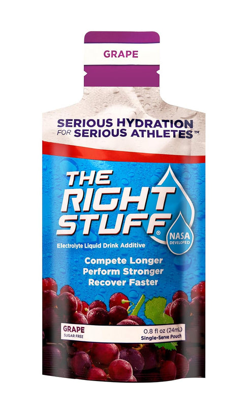 The Right Stuff Electrolyte Drink Concentrate - Grape - 10 Pouch Box