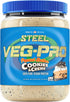 Steel Supplements Veg-PRO Vegan Protein Powder, Peanut Butter Cookies & Creme, 25 Servings, 1.93lbs, Low Carb