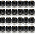 Set 24 Pack, Set Scented Candle Black&White, Candle for Home Scented, Odor Eliminating, Stress Relief, Long Lasting Soy