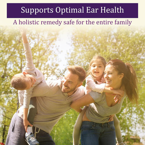 Natural Ear Drops for Ear Infection - Homeopathic Eardrops for Adults, Kids, Baby & Pets - Relieves Ear Aches & Wax
