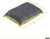 Miracle Microfiber Sponges, Heavy Duty Non-Scratch Scrubber for Dishes and Countertops, Machine Washable, 3 Pack-Grey
