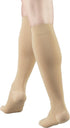 Truform Short Length Surgical Stockings, 18 mmHg Compression, Closed Toe, Beige, Medium