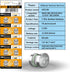 80PCS Watch Batteries - Assorted AG0, AG1, AG3, AG4, AG5, AG7, AG10, AG13, 1.5V Alkaline LR41 LR44 Coin Cell