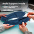 Runee Memory Foam Comfort Insole - Help Against Plantar Fasciitis and Foot Pain. Cushioning Metatarsal, Arch Support