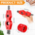 4 Pieces Copper Pipe Cleaner and Reamer Set, 4 In 1 Pipe Deburring Brush for PVC PPR Copper
