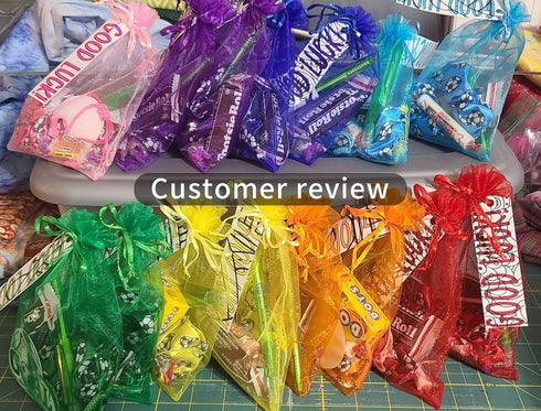 120PCS Sheer Organza Bags 5X7 inches - Mesh Drawstring Gift Bags for Jewelry, Wedding, Party, Baby Shower Favor