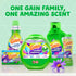 Gain + Odor Defense Liquid Laundry Detergent, Super Fresh Blast Scent, 154 fl oz, 107 Loads, HE Compatible