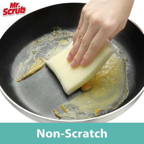 All-Purpose Sponges, Non Scratch for Washing Dishes, Premium Scrubbers, 12 Pads for Kitchen