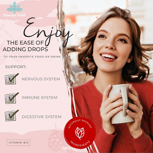 B12 1,000 mcg, 2oz, 120 Servings, Raspberry Flavor Sublingual Drops