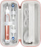 Toothbrush Travel Case for Oral-B Pro 1000, 2000, 3000, 3500, 1500, Philips Sonicare with Mesh Pocket for Accessories -