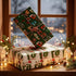 ZHLKHIOP 2 6 7 67 2 Pcs Christmas Wrapping Paper, Meme Christmas Gift Wrap, White and Green Holiday Wrapping Paper