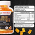 Organic Black Seed Oil Gummies 1500mg - Black Seed Oil Softgels Capsules with Honey, Pineapple Flavor - Gluten Free, Soy Free & Non-GMO