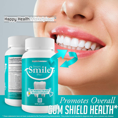Smart Smile Pro - Our Best Oral Probiotics for Teeth and Gums, Dental Probiotics for Teeth Health Supplement