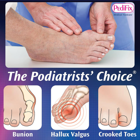 PediFix Nighttime Bunion Regulator, Large Left