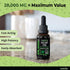 GreenIVe Hemp Drops 28,000mg - Organically Grown Pure Hemp Oil Drops, Vegan Omegas, Natural Potent Results (2 Pack)