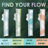 Multipack, 36 Count L. Tampons, Made with Organic Cotton, Super/Super Plus Absorbency, Made Without Synthetic