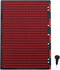 HONITANO Braille Stylus Kit - 27 Lines 30-Cell Braille Fingerboard Writing Kits -