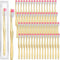 500 Pcs Disposable Toothbrushes, Individually Wrapped Soft Bristle Set, Travel Toothbrushes Bulk for Adults & Kids