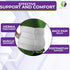 MARS WELLNESS Premium Plus Size Bariatric Abdominal Binder, 12" 4 Section/Panel for Waist Sizes 55" - 72"