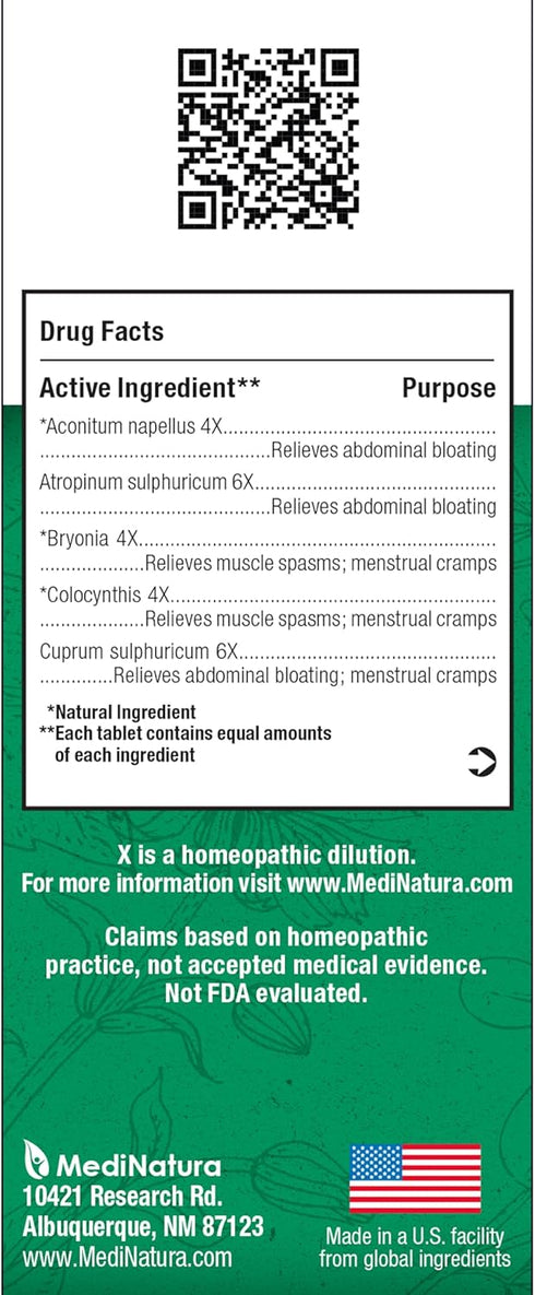 BHI Spasm Natural Relaxer Relief for Menstrual Cramps, Bloating, Aches & Muscle Spasms 5 Active Homeopathic Ingredients Naturally Soothe Whole Body Discomfort for Women - 100 Tablets